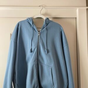 Brandy Melville Light Blue Hoodie